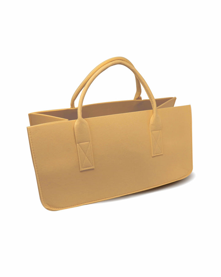 Close Up Filztasche Kaminholztasche Filzkorb Korb Kaminholzkorb Filz Zeitungsständer Zeitungskorb, c