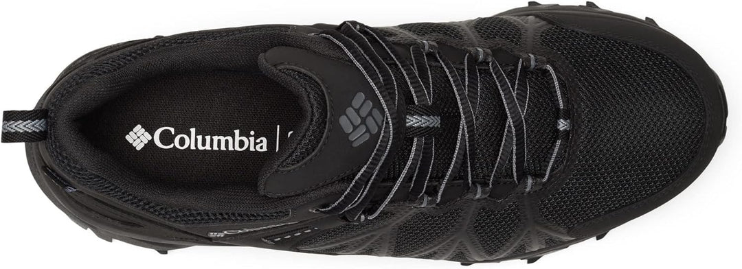Columbia Herren Peakfreak Ii Mid Outdry Wp Trekking Und Wanderstiefel 40 EU Black X Shark, 40 EU Bla