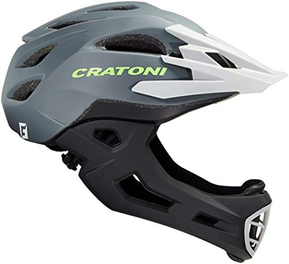 Cratoni Fahrradhelm C-Maniac M-L (54-58 cm) anthracite/black matte, M-L (54-58 cm) anthracite/black