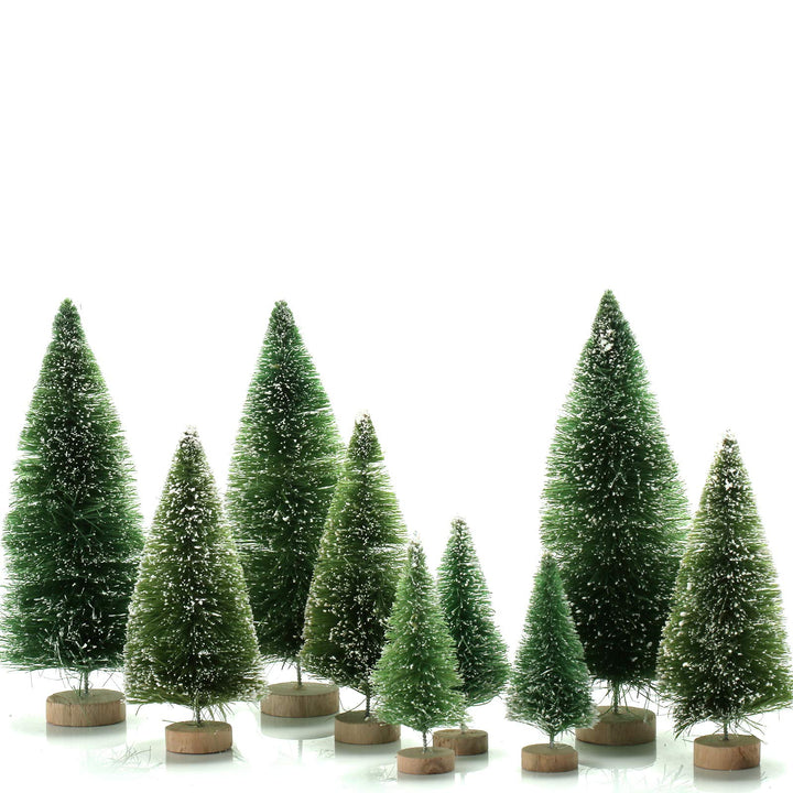 9 Stück Mini Tannenbaum,Künstlicher Weihnachtsbaum Miniatur,Mini Weihnachtsbaum Künstlicher,Weihnach