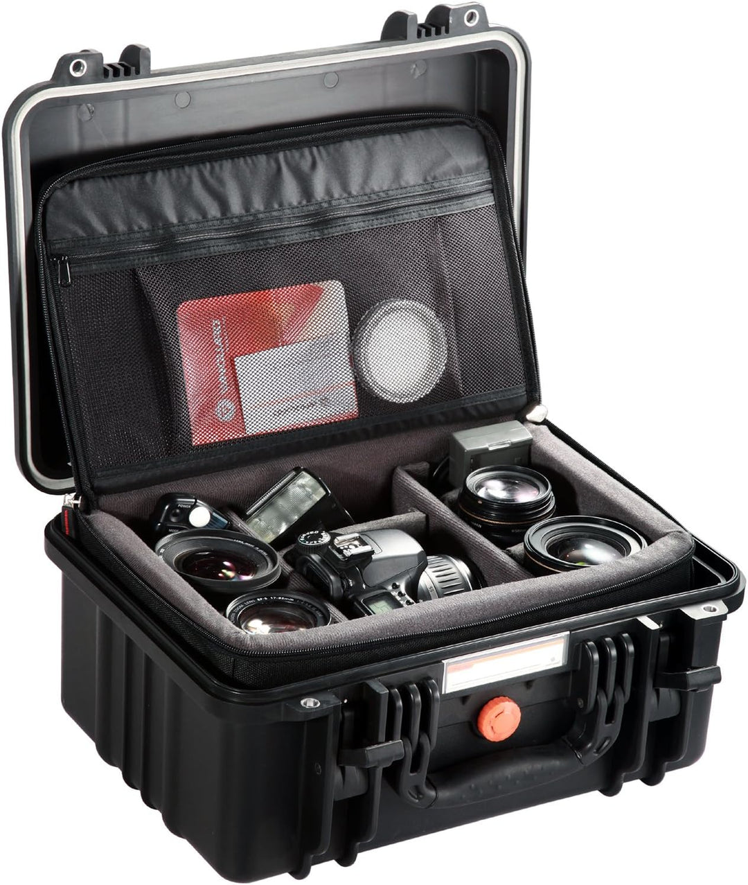 Vanguard Supreme 37D Wasserdichter Fotokoffer mit Trennwänden schwarz, mit Trennwänden