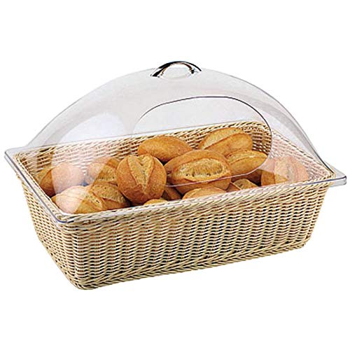 World Cuisine 42967-53 Buffetkorb, rechteckig, Polyrattan, beige