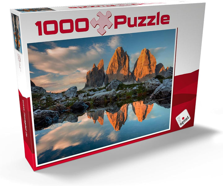 Die DREI Zinnen - Premium 1000 Teile Puzzle - MyPuzzle Sonderkollektion von ilsespiel, 1000 Teile