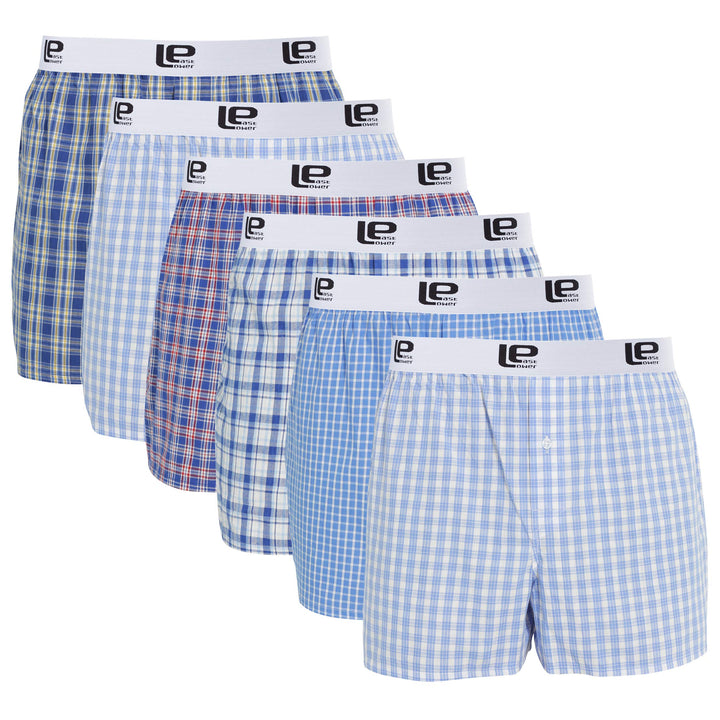 Lower East Herren Boxershorts (6er Pack) L Business, L Business