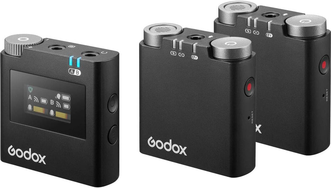 Godox VIRSO M2 2,4 GHz Kabelloses Mikrofonsystem