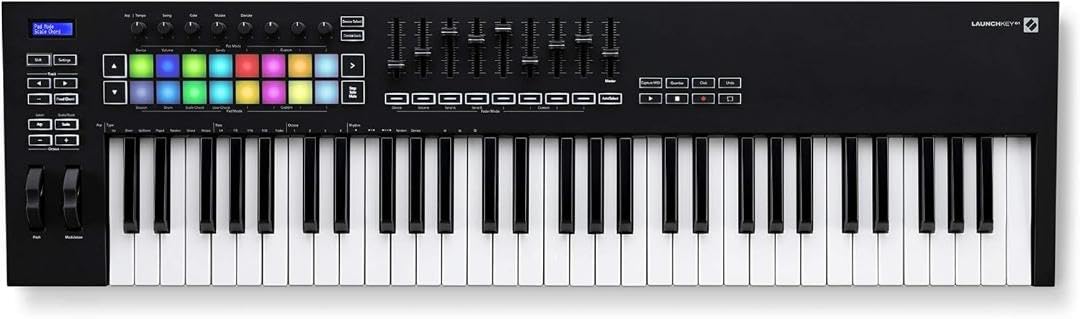 Novation Launchkey 61 [MK3] MIDI-Controller-Keyboard – Nahtlose Integration in Ableton Live. Akkordm