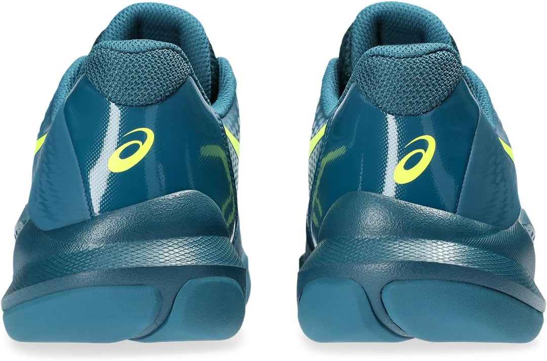 ASICS Gel-Challenger 14 Indoor 41.5 EU Restful Teal Safety Yellow, 41.5 EU Restful Teal Safety Yello