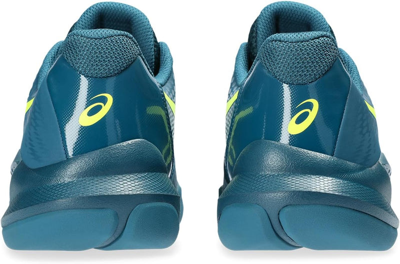 ASICS Gel-Challenger 14 Indoor 41.5 EU Restful Teal Safety Yellow, 41.5 EU Restful Teal Safety Yello