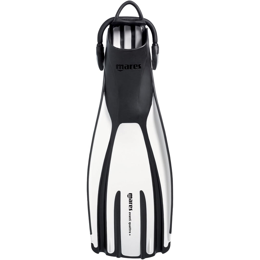 Mares Fins Avanti Quattro + Flossen Mit Riemen XL Weiss, XL Weiss