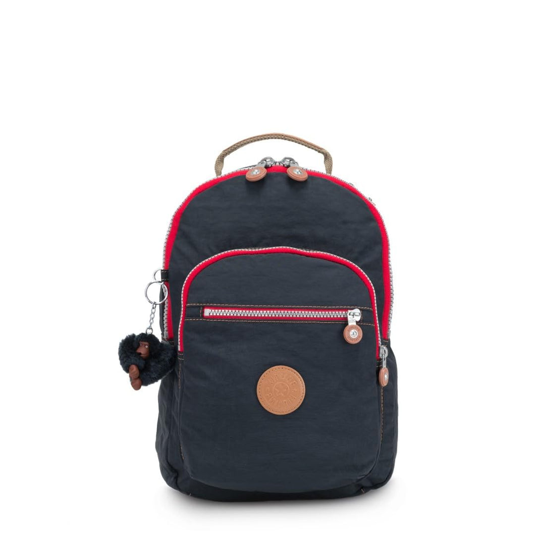 Kipling CLAS SEOUL S, Rucksack mit Fach für Tablet 13", 34.5 cm, 10 L, 0.48 kg, True Navy Combo, Tru