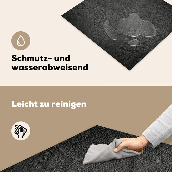 Herdabdeckplatte Einteilig Küche Herdabdeckung Induktionsfeld Ceranfeld Herdabdeckplatten Vinyl Matt