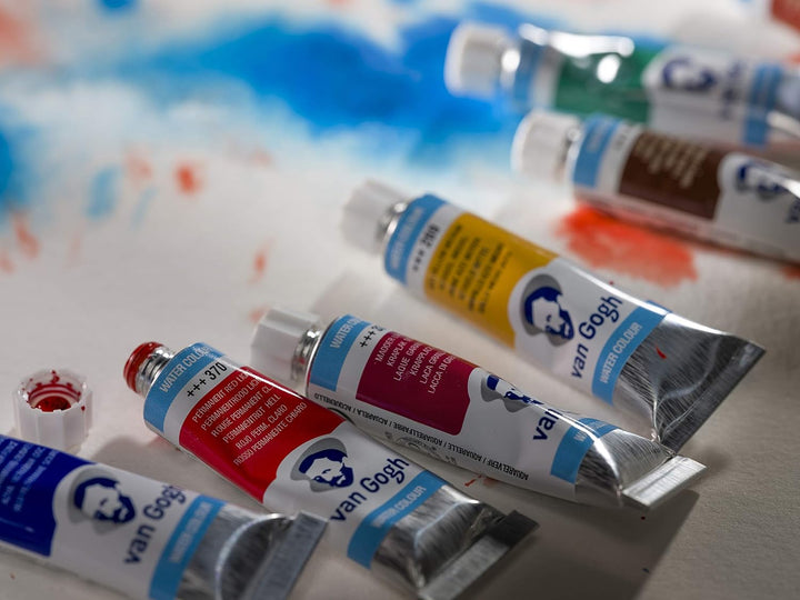 Royal Talens, Van Gogh Watercolour, General Selection, 10ml Tubes, Set of 20 Colors (20820120)
