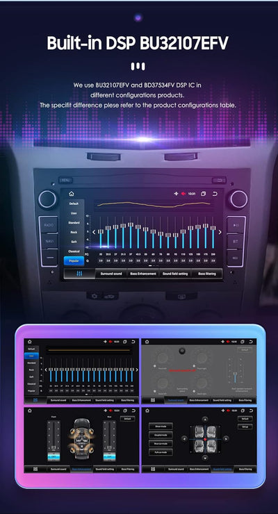 HIZPO 7 Zoll Auto Audio Stereo Doppel Din In Dash für Opel Vauxhall Corsa Vectra Astra Unterstützung