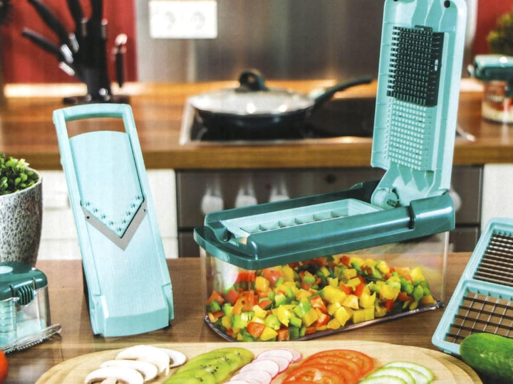 Genius NICER DICER Fusion+Slicer 13-teilig gn 33718, Grün