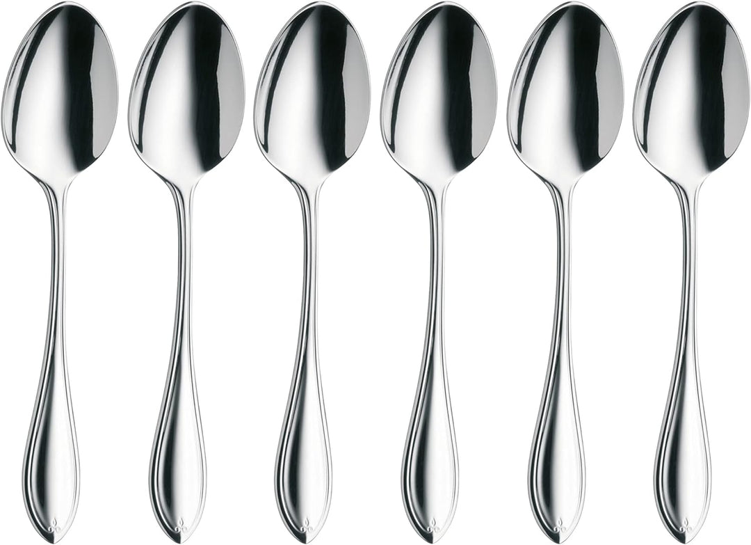 WMF Premiere Espressolöffel Set 6-teilig, 10,8 cm, Cromargan protect Edelstahl poliert, kratzbeständ