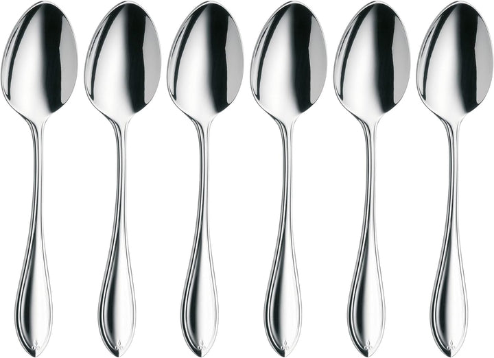 WMF Premiere Espressolöffel Set 6-teilig, 10,8 cm, Cromargan protect Edelstahl poliert, kratzbeständ