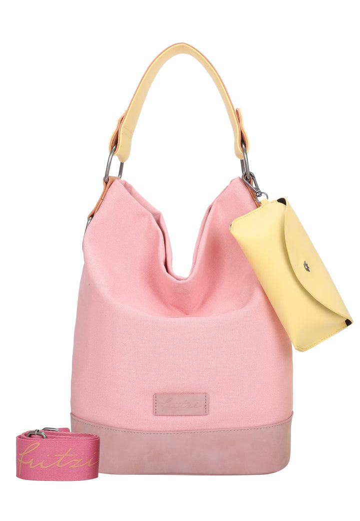 Fritzi aus Preussen Damen Izzy07 Canvas Hobo-Tasche Candy, Candy