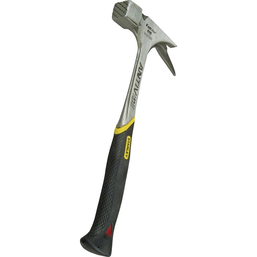 Stanley FatMax Antivibe Latthammer (600 g Kopfgewicht, 340 mm Länge, ergonomischer DynaGrip-Griff, v