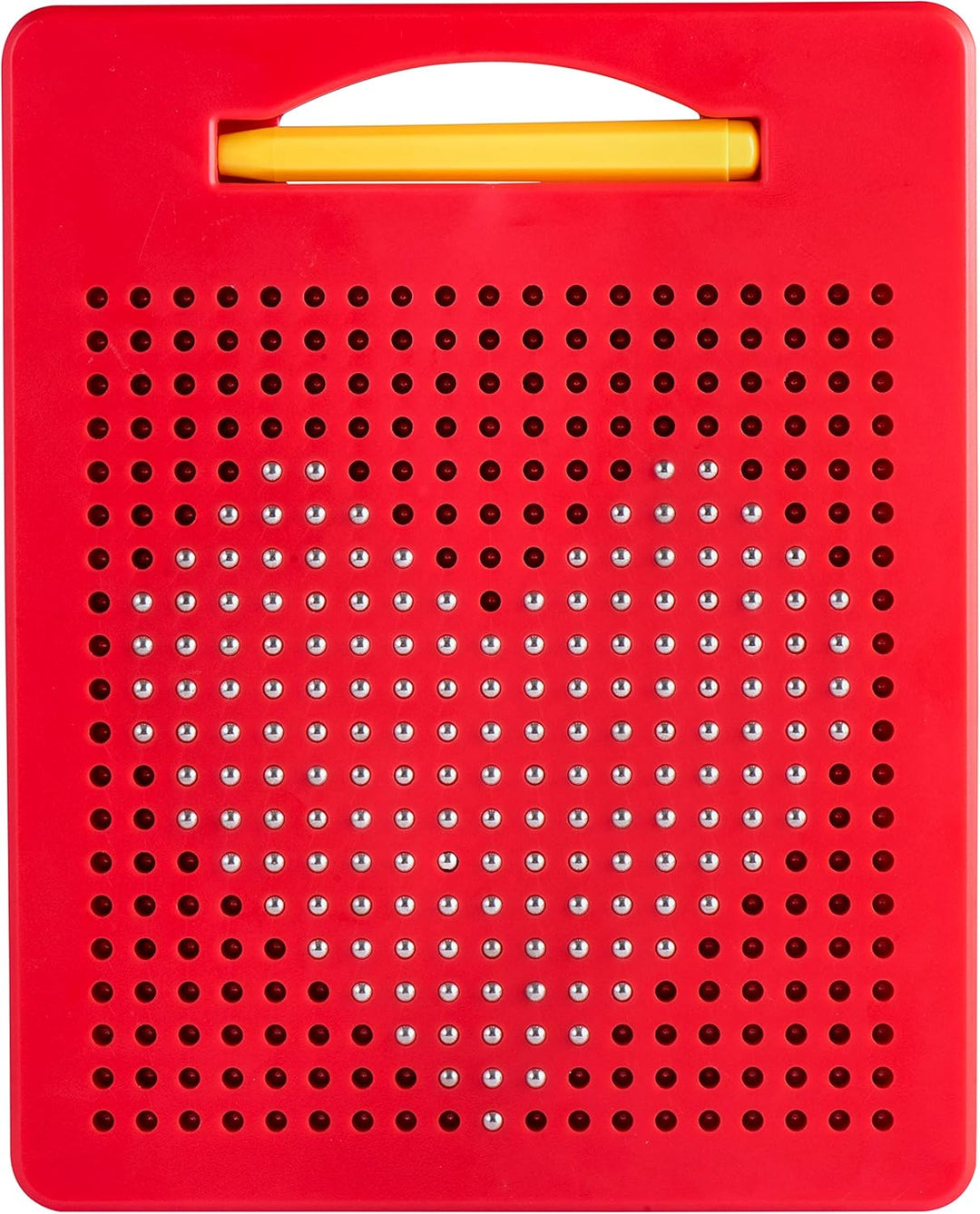 Playmags Magna Zeichenbrett Spass Entwurf & Zeichnen Reisetablett mit 380 Integrierten Magnetkugeln,