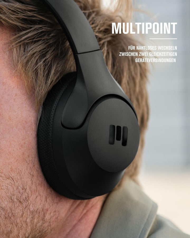 MIIEGO MOOVE45i PRO | Active Noise Cancelling Bluetooth Kopfhörer | Kabellose Over-Ear Headphones |
