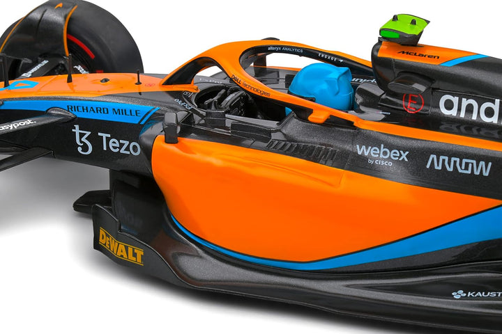 Solido 1:18 McLaren Norris orange