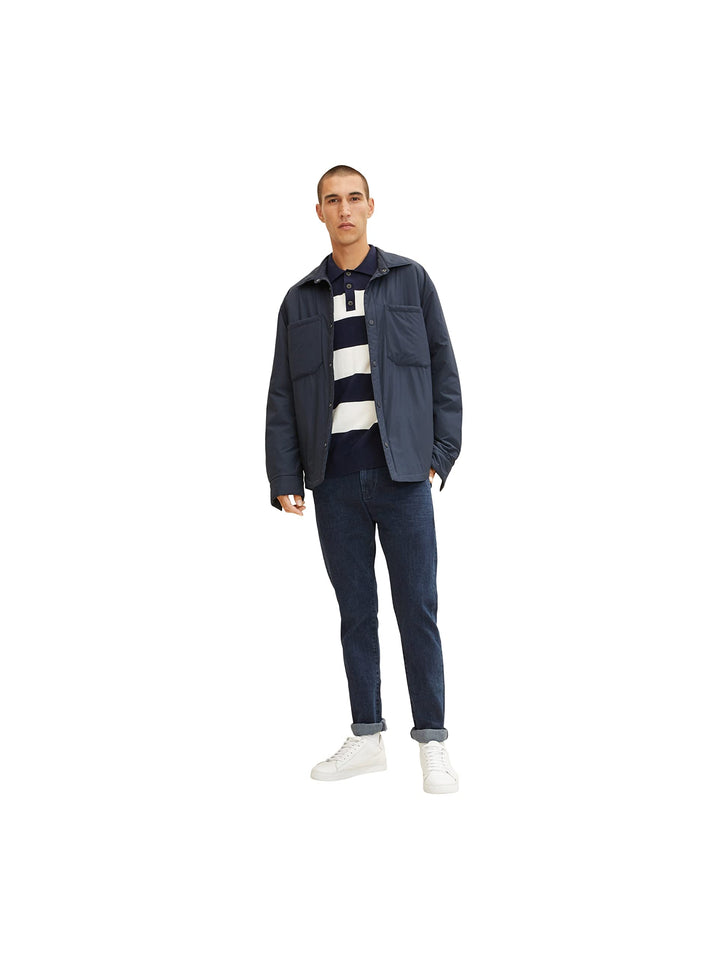 TOM TAILOR Herren Troy Slim Fit Jeans 29W / 30L 10114 - Clean Dark Stone Blue Denim, 29W / 30L 10114