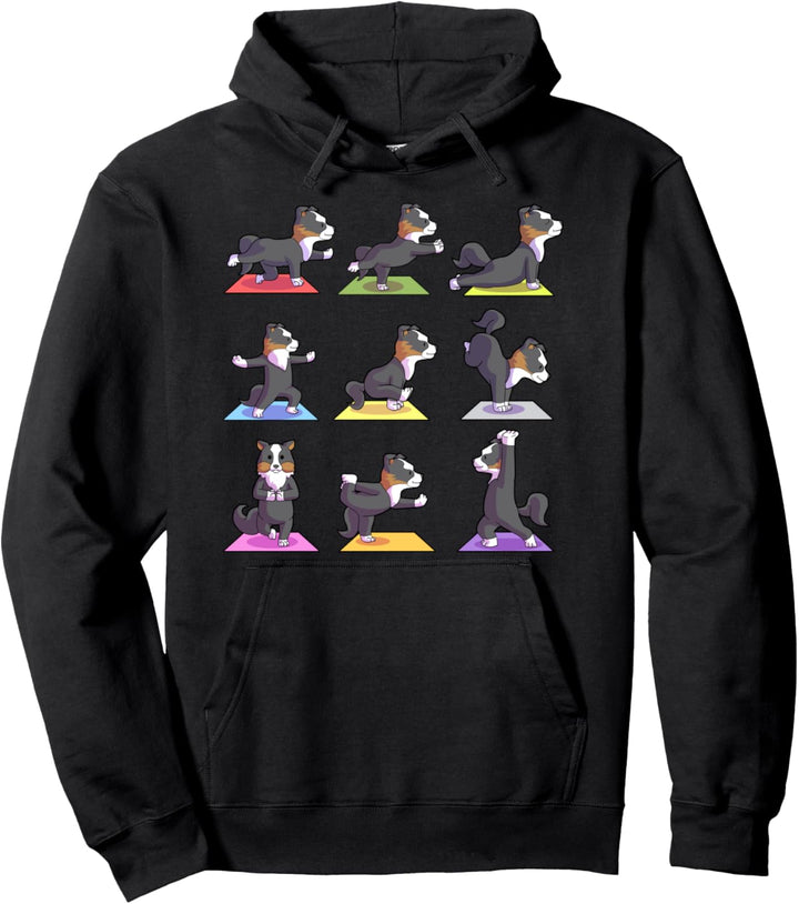 Yoga Shirt Damen Aussie Shirt Damen Australian Shepherd Pullover Hoodie