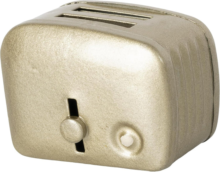 Maileg [W] Miniature Toaster with Bread - Silver