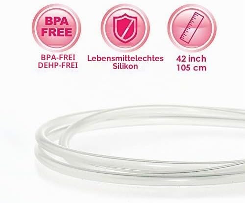 Maymom Pumpenteile Spectra S2 Spectra S1,24mm-Flansch Ventil Schlauch Flasche Rücklaufschutz,nicht O