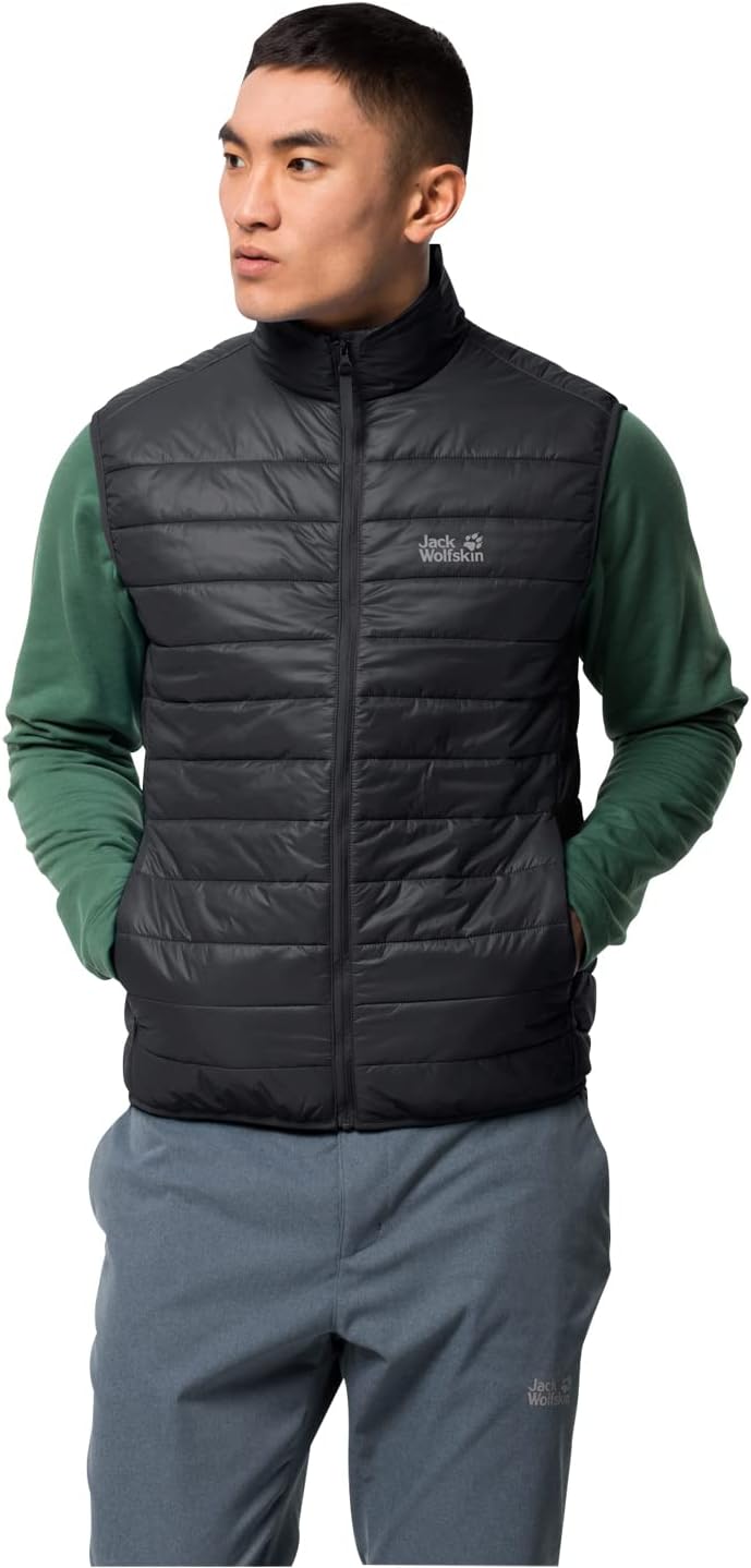 Jack Wolfskin Herren JWP Vest M 3XL Schwarz, 3XL Schwarz
