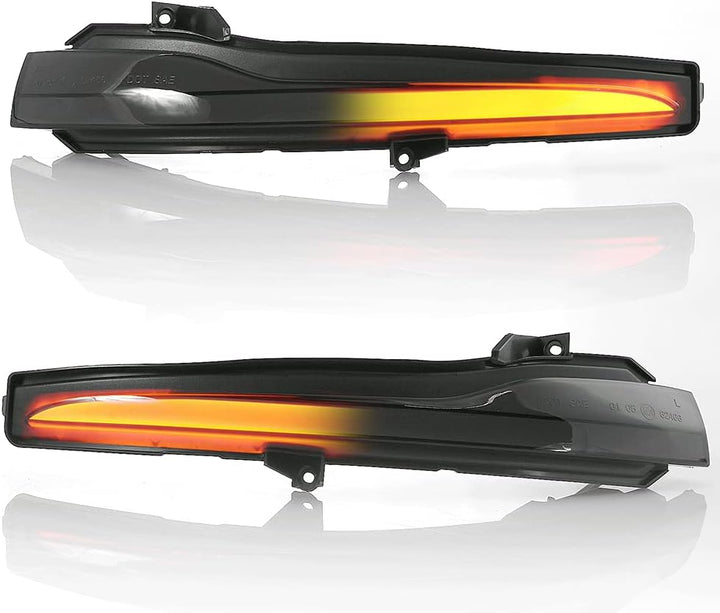 LIGHTDELUX Ersatz für LED Spiegelblinker Blinkleuchte Dynamisch Links Rechts Laufblinker mit Zulassu