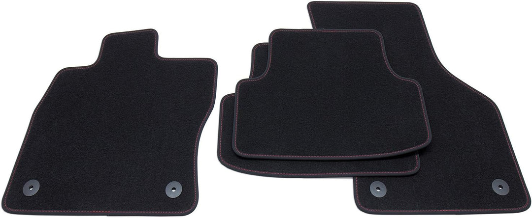 tuning-art 156R-R1N-FBA Fussmatten Exclusive Bandeinfassung Steppnaht