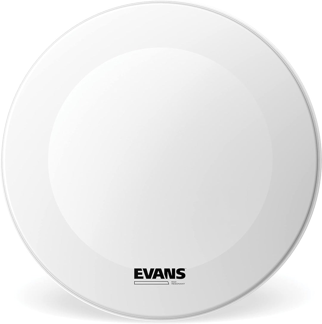 Evans BD22RGCW-NP Bassdrum Resonanzfell 50,8 cm (20 Zoll) Durchmesser Coated weiss 20 inch Coated we