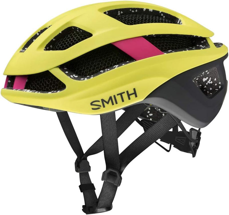 Smith Trace MIPS Fahrradhelm M Matte Citron/Peony, M Matte Citron/Peony