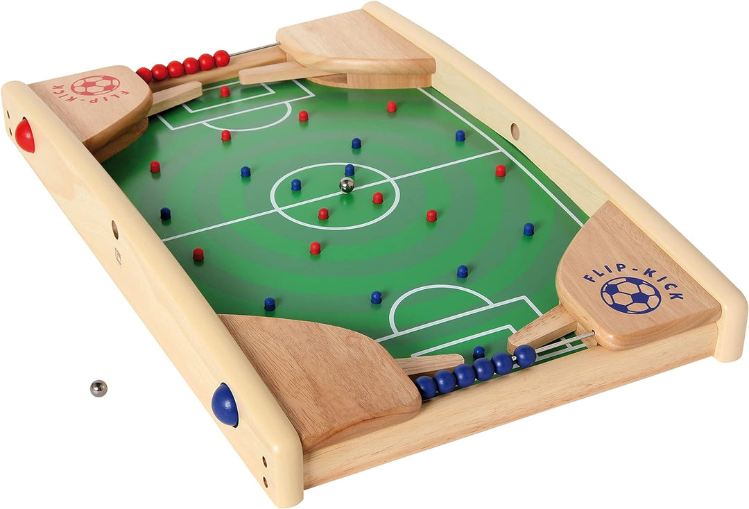 Bartl 106741 Flip Kick Deluxe, 58 cm, Flipper und Kicker, für 2 Spieler, ab 4 - 99 Jahre, Deluxe