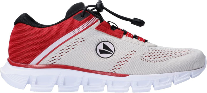 JAKO Unisex Sneaker Premium Flow 5901 Nimbous Cloud/K Red 36