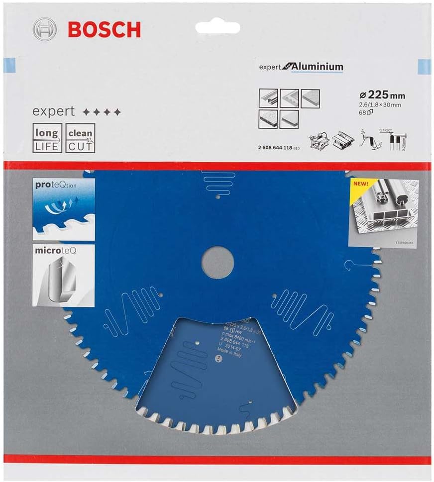 Bosch Accessories Bosch Professional 1x Kreissägeblatt Expert for Aluminium (für Aluminium, Sägeblat