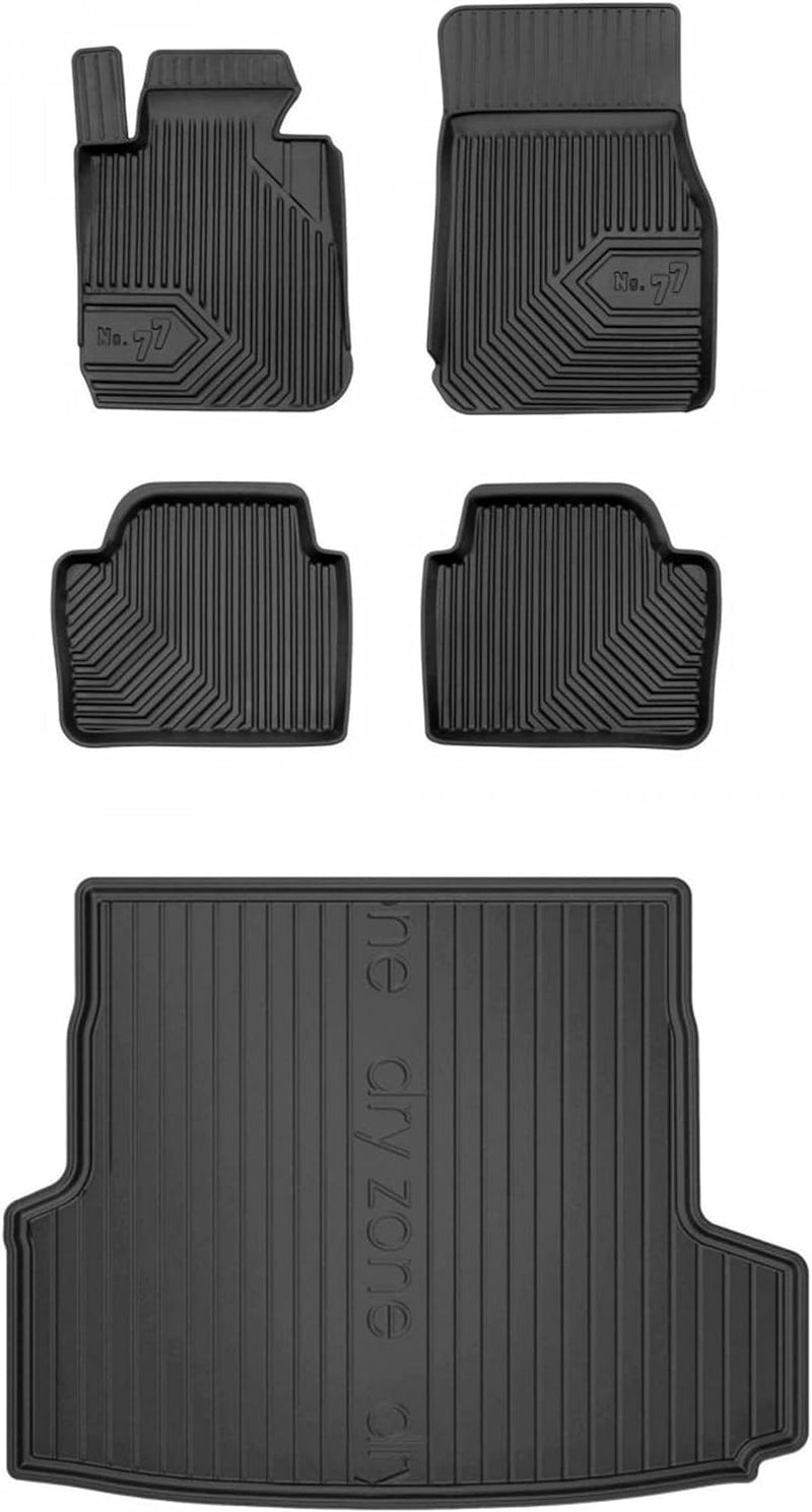 Satz Fussmatten und Gummimatte für BMW 3 F31 2011-2018