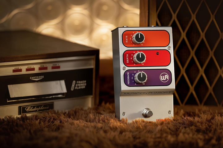 Warm Audio Mutation Phasor II, Effektpedal (Phase-Shifting im Vintage-Stil der 1970er, Tiefenmodulat