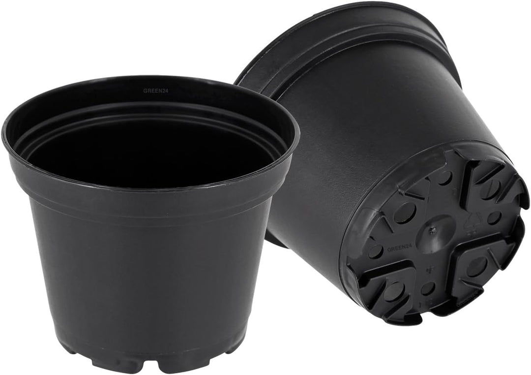 GREEN24 Hydroponik TP24-7 Zimmergewächshaus mit 24 Rundtöpfen Ø 7cm | Zimmer-Gewächshaus mit automat