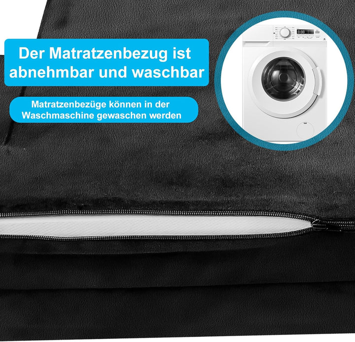 xxjolavv[Verdickte] tragbare Klappmatratze kompatibel mit FIAT Ducato Citroen Jumper Peugeot Boxer T