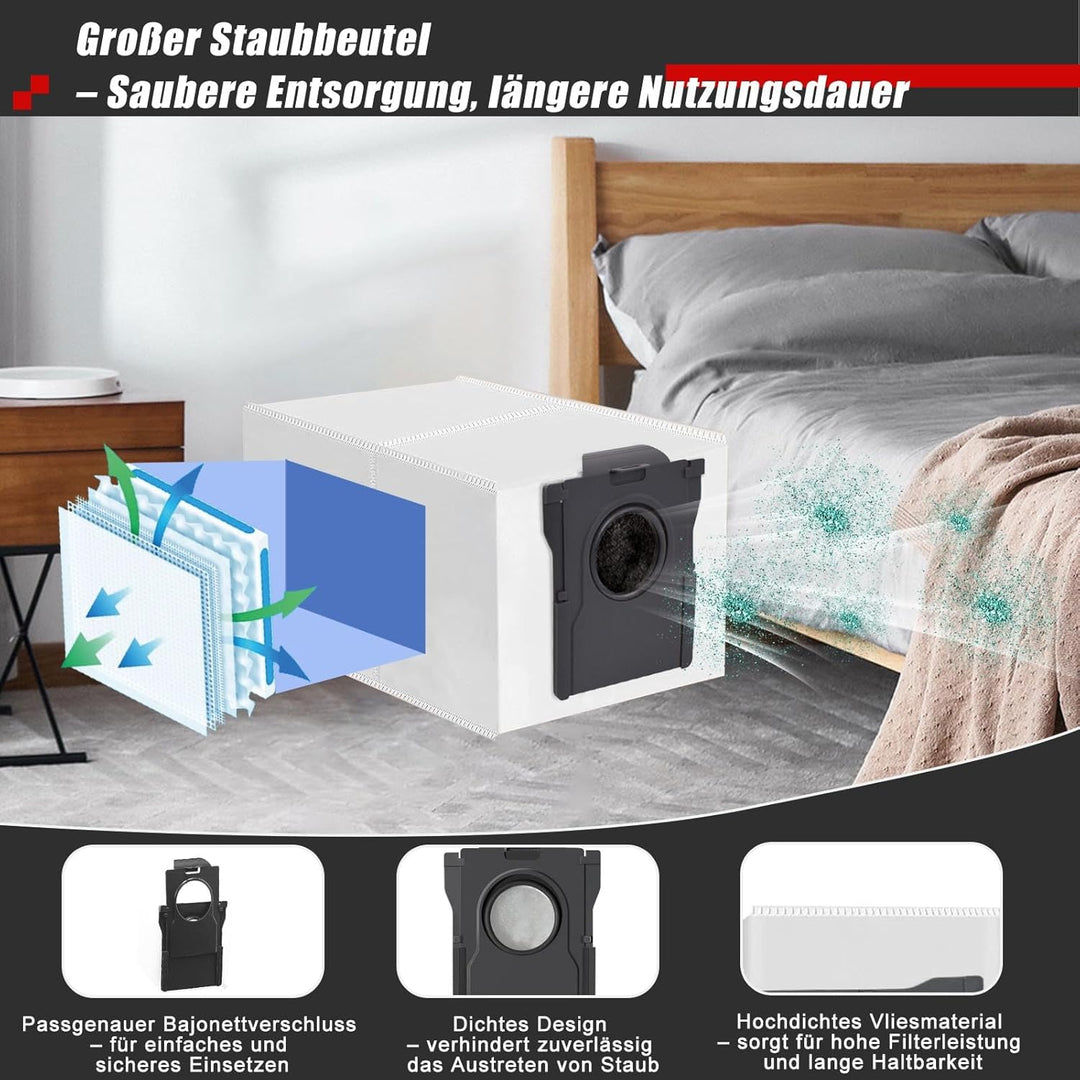 Zubehör für Dreame L10s Ultra Gen 2/L10s Pro Ultra Heat/X30 Ultra/Mova E30 Ultra Roboter Saugroboter