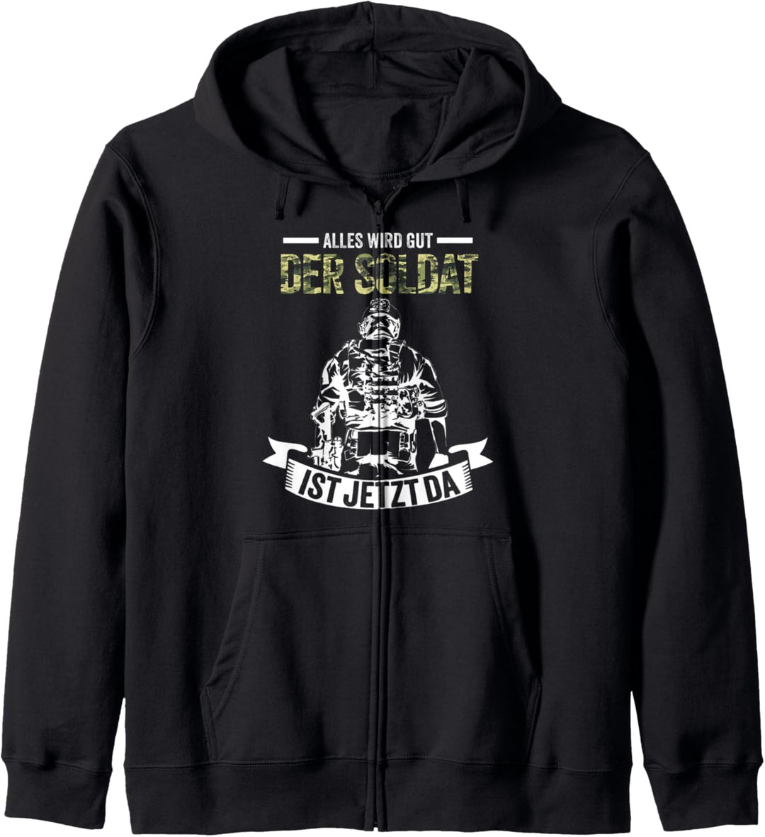 Berufssoldat Soldat Kameradschaft Kapuzenjacke