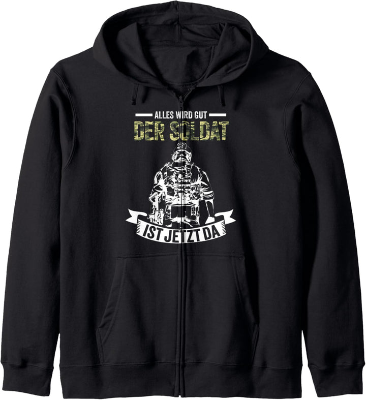 Berufssoldat Soldat Kameradschaft Kapuzenjacke