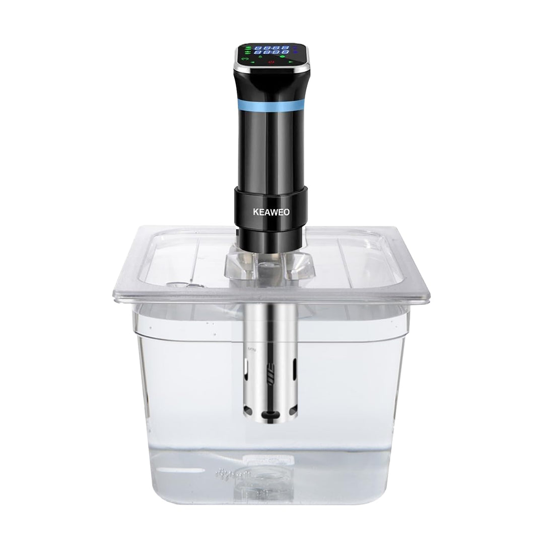 Polycarbonat, 11 Liter Tank und Deckel – massgeschneiderter Deckel für die Keaweo 1100 W Sous Vide M