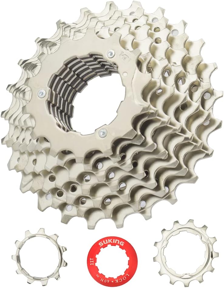 CYSKY 9 Fach Kassette 11-25T/11-28T/11-32T/11-36T/11-40T/11-42T MTB Rennrad Fahrrad Kassette Kompati