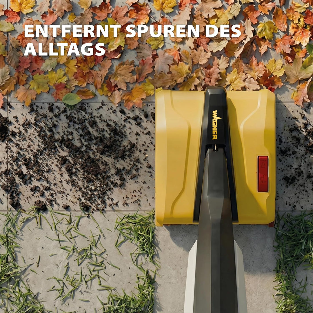 WAGNER Multifunktions-Terrassenreiniger Levaro Powerbrush 18V (Akku und Ladegerät sind nicht im Lief