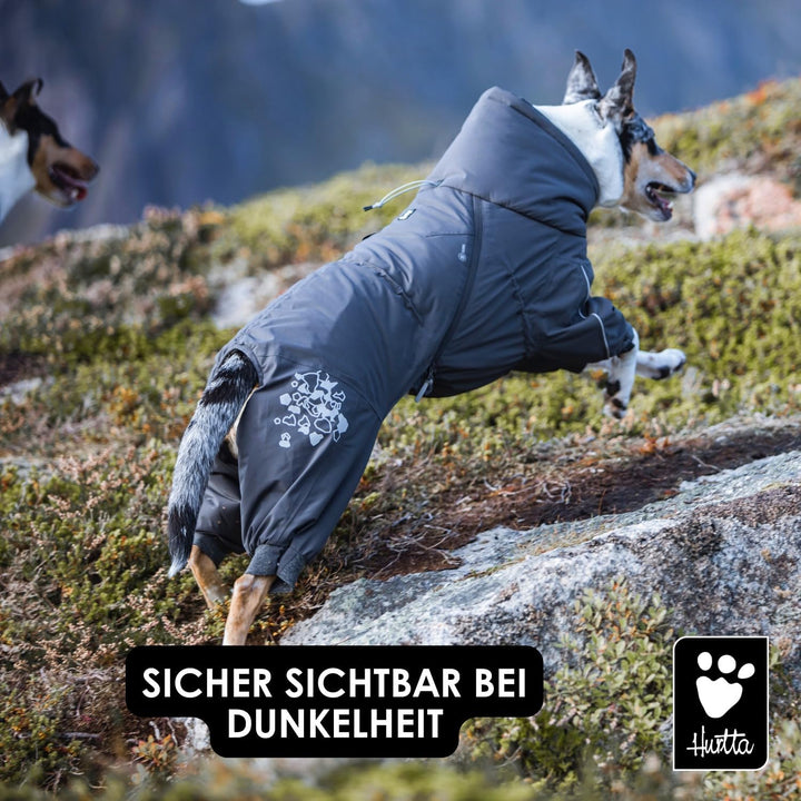 Extreme Overall Winterjacke für Hund (BlackBerry, 25S)