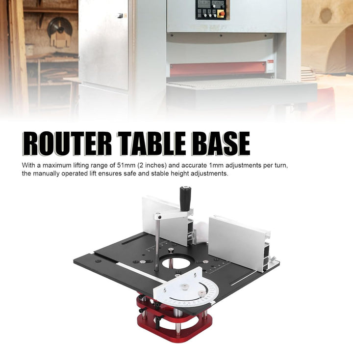 Router Liftsysteme für 64 Bis 66 Mm Durchmesser Motoren, 51 Mm Hub Metall Manual Router Lift Basi