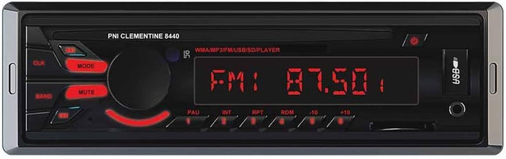 Autoradio PNI 8440, digitaler Media-Player, 4 x 45 W Car Audio FM-Radio, Auto-MP3-Player USB/SD/AUX